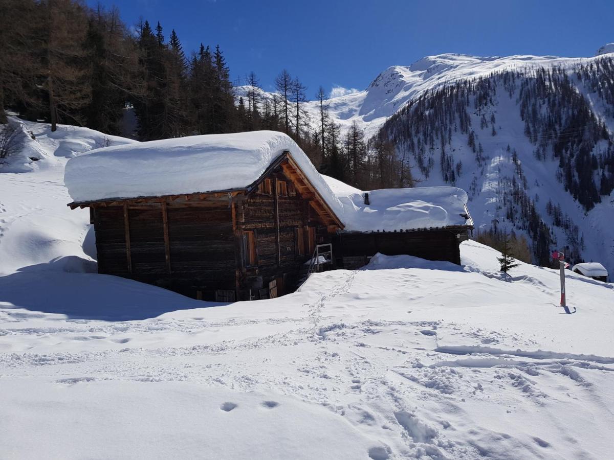 Chalet Biene - Swiss Alp Chalet With Sauna And Jacuzzi Ulrichen Exterior photo